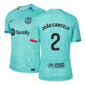2023-2024 Barcelona Third Away Football Shirt Men's #JOÃO CANCELO #2