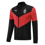 2022-2023 AC Milan Black - Red All Weather Windrunner Football Jacket Men's