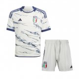 2023 Italy Away Football Set (Shirt + Short) Children's