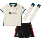 2021-2022 Liverpool Away Children's Football Shirt (Shirt+Short+Socks)