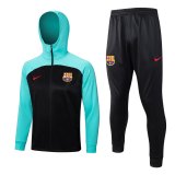 2022-2023 Barcelona Black Football Training Set (Jacket + Pants) Men's #Hoodie