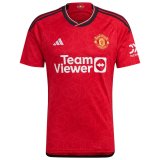 2023-2024 Manchester United Home Football Shirt Men's
