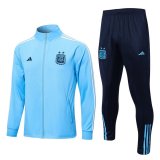 2022 Argentina Blue Football Training Set (Jacket + Pants) Men's