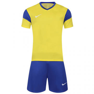 2023-2024 Customize Yellow NK-761 Football Training Set (Shirt + Short) Men's