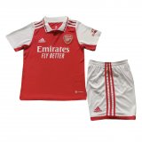 2022-2023 Arsenal Home Football Shirt (Shirt + Short) Children's