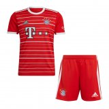 2022-2023 Bayern Munich Home Football Shirt (Shirt +Short) Children's