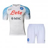 2022-2023 Napoli Away Football Set (Shirt + Short) Children's