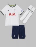 2022-2023 Tottenham Hotspur Home Football Full Kit ( Shirt + Short + Sock ) Children's