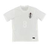 2023-2024 England Pre-Match White Football Training Shirt Men's