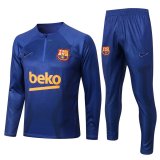 2022-2023 Barcelona Blue 3D Football Training Set Men's