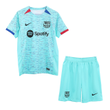 2023-2024 Barcelona Third Away Football Set (Shirt + Short) Children's