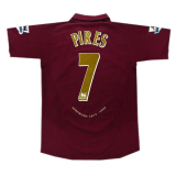 2005/2006 Arsenal Home Football Shirt Men's #Retro Pires #7