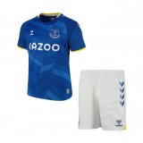2021-2022 Everton Home Football Shirt ( Jersey + Short ) Children's