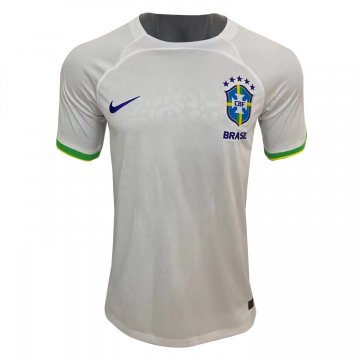 2022 Brazil White Football Shirt Men's #Special Edition