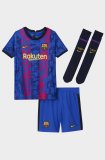 2021-2022 Barcelona Third Children's Football Shirt (Shirt + Short + Socks)