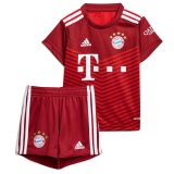 2021-2022 Bayern Munich Home Children's Football Shirt (Shirt+Short)