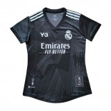 2022-2023 Real Madrid Y-3 120th Anniversary Black Football Shirt WoMen's
