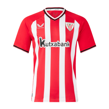 2023-2024 Athletic Club de Bilbao Home Football Shirt Men's