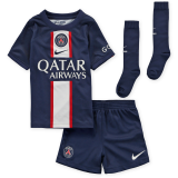 2022-2023 PSG Home Football Full Kit ( Shirt + Short + Sock ) Children's