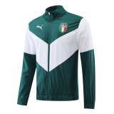 2022 Italy Green All Weather Windrunner Football Jacket Men's