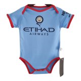 2022-2023 Manchester City Home Football Shirt Baby's