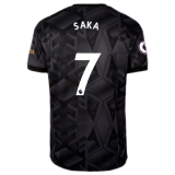 2022-2023 Arsenal Away Football Shirt Men's #Saka #7