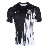 2022-2023 Corinthians Black Short Football Training Shirt Men's
