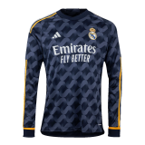 2023-2024 Real Madrid Away Football Shirt Men's #Long Sleeve