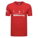 2021 Welcome to Manchester United Ronaldo Red T-Shirt Men's