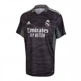 2021-2022 Real Madrid Goalkeeper Short Sleeve Men's Football Shirt