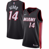 Male Miami Heat Icon Edition Jersey 2022-2023 Black Tyler Herro #14