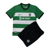 2023-2024 Sporting CP Home Football Set (Shirt + Short) Children's