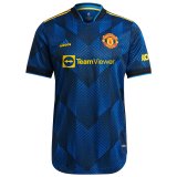 2021-2022 Manchester United Third Men's Football Shirt #Player Version
