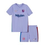 2021-2022 Barcelona Away Football Shirt ( Jersey + Short ) Children's