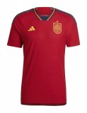 Men's 2022 Spain Football Shirt Home
