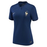 2022 France Home Football Shirt Women's