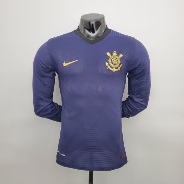 2021-2022 Corinthians Third Long Sleeve Men's Football Shirt #Player Version