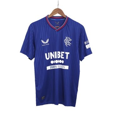 2023-2024 Glasgow Rangers Home Football Shirt Men's