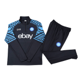 2023-2024 Napoli Black Football Training Set (Sweatshirt + Pants) Men's
