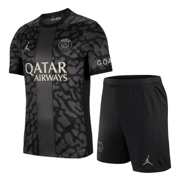 2023-2024 PSG Third Away Football Set (Shirt + Short) Men's
