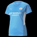 2021-2022 Manchester City Home WoMen's Football Shirt