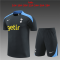 2024-2025 Tottenham Hotspur Dark Grey Football Training Set (Shirt + Short) Children's