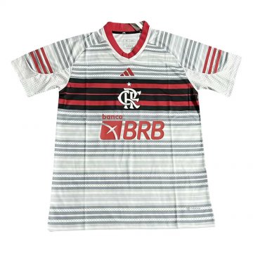 2023-2024 Flamengo Grey Football Shirt Men's #Special Edition