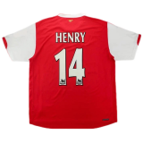 2006/2007 Arsenal Home Football Shirt Men's #Retro Henry #14