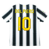 2011/2012 Juventus Home Football Shirt Men's #Retro Del Piero #10