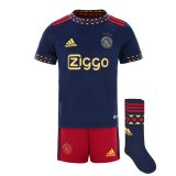 2022-2023 Ajax Away Football Set (Shirt + Short + Socks) Children's