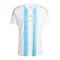 2024 Argentina Pitch 2 Street Blue&White Football Training Shirt Men's #Messi #10