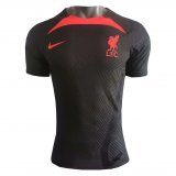 2022-2023 Liverpool Pre-Match Black Short Football Training Shirt Men's #Match