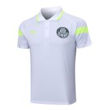 2023-2024 Palmeiras Light Grey Football Polo Shirt Men's
