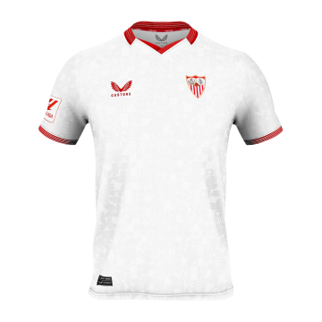 2023-2024 Sevilla Home Football Shirt Men's